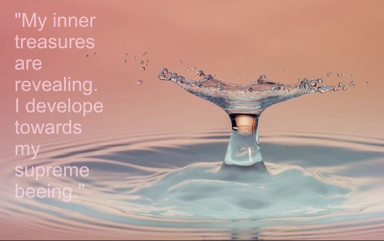 Drop in the Water - Spiritual Affirmation: 